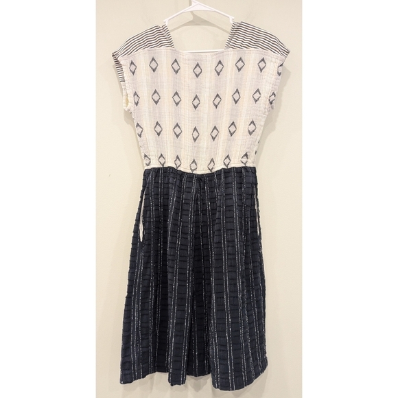 Ace & Jig Cotton Blend Patchwork Pocket Dress Size Small - Picture 4 of 6